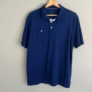 Nike Men’s Pique Solid Golf Polo Shirt Navy Size Medium
